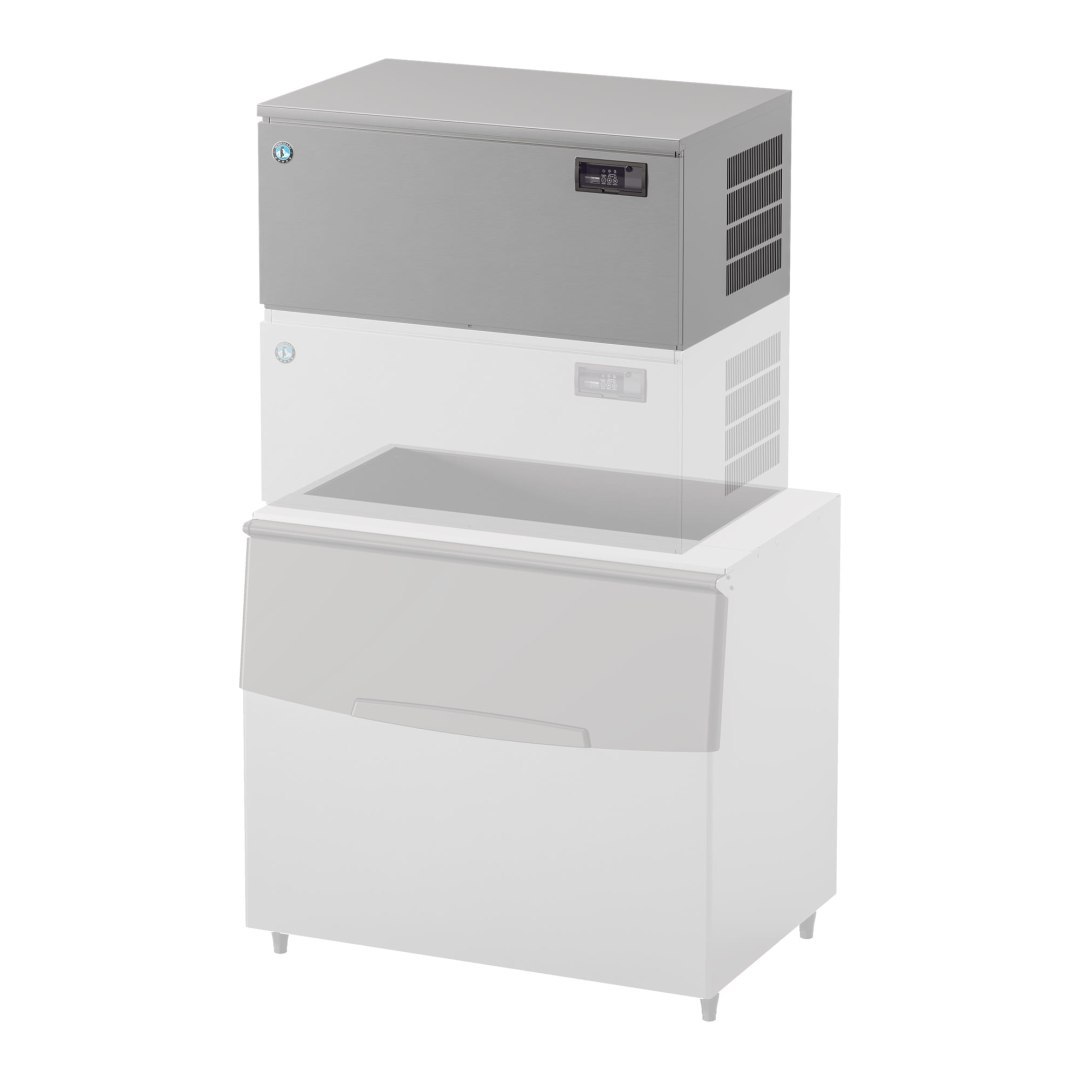 Kostki lodu produkowane przez kostkarkę Hoshizaki IM-240DWPE-U-32